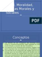 Moral, Moralidad, Normas Morales y Sociales 1