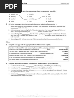 Language Practice Worksheet Unit 3