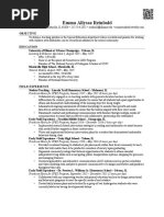 Resume - Dec 2016