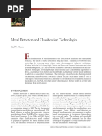 Metal Detection and Classifi Cation Technologies: Carl V. Nelson