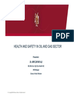 Health Safety in Oil Gas Sector