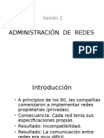 Sesión 2 Administración de Redes