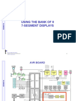 Using The Bank of 8 7-Segment Displays