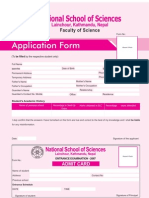 Nss Application Form