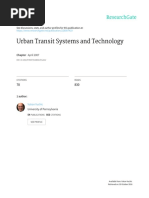 Urban Transit Systems and Technology