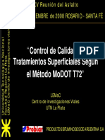 18 Control de Calidad Tratamientos Superficiales Segun Metodo Modot T72 PDF