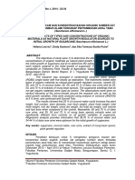 The Effects of Types and Concentrations of Organic Materials As Natural Plant Growth Regulator Sources To INITIAL GROWTH OF SUGARCANE (Saccharum Officinarum L.)