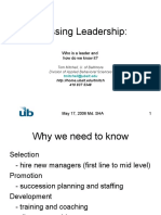 Assessing Leadership Presentation Sha