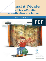 J'Ai Mal À L'école Troubles Affectifs Et Difficultés Scolaires