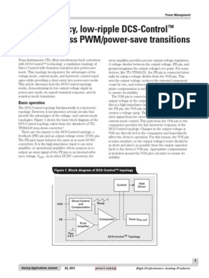 Increase DC/DC converter efficiency: understanding operating modes and  power losses - Power management - Technical articles - TI E2E support forums