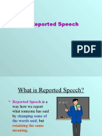 Reported Speech 2
