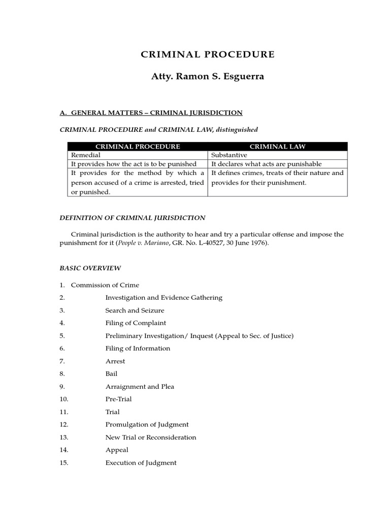 Crim Pro Notes V 2 | PDF | Search And Seizure | Search Warrant