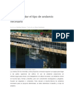 Cómo calcular el costo de alquiler de andamios para tu construcción