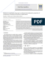 Method of contribution of groups to estimate thermodynamic properties.pdf