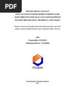 Download Laporan Proyek Perancangan IV- Alat Ektrusi Plastik by Mohamad Rizwan SN340389305 doc pdf