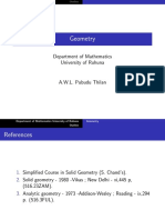 Geometry Outline Covers Key Concepts