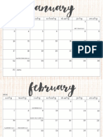 OhSoLovelyBlog 2016 Calendar Aqua Dot