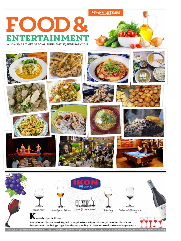 Food & Entertainment 2017 PDF Foods Food And Drink
