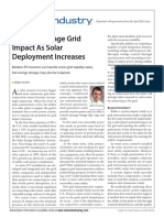 How to Manage Grid Impact as Solar Deployment Increase