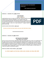 American Accent Pronunciation Ex - Page 1