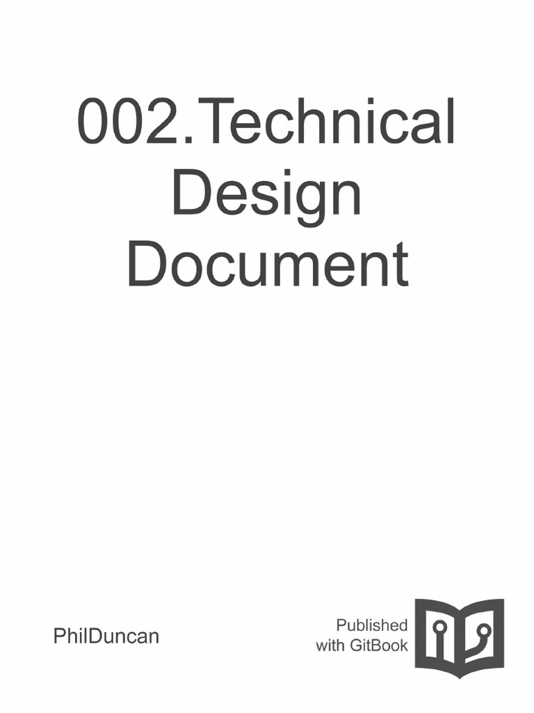 002 Technical Design Document | Communications Protocols | User (Computing)
