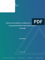 Factors Associated Adherence To TB Treatment in Georgia - Report - ENG