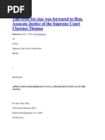 Download ORLY TAITZ APPLICATION FOR EMERGENCY STAY ANDOR INJUNCTION RE SANCTIONS by Jack Ryan SN34041283 doc pdf