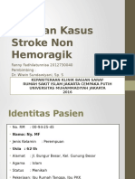 LAPORAN KASUS 1 Stroke Non Hemoragik (Fanny Fadhilatunnisa 2012730040).pptx