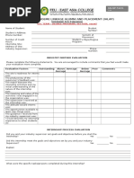 Form 10 - Internship Site Evaluation