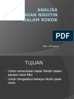 M. Fachri Agustriawan Nikotin Dlam Rokok