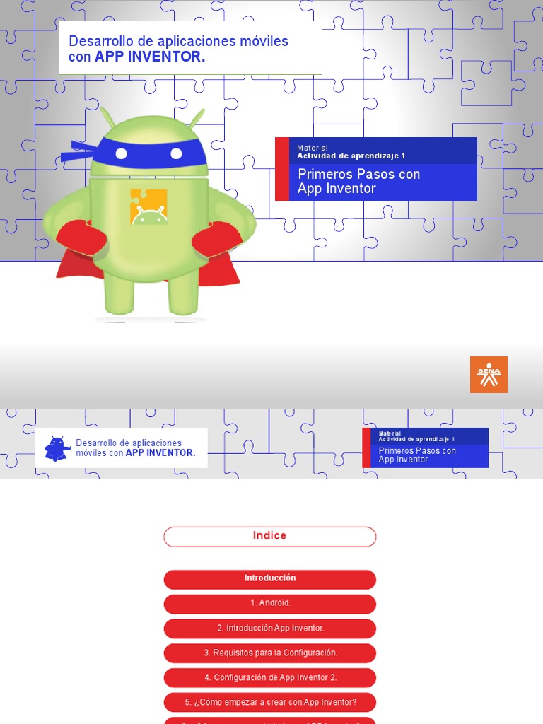 App Inventor | PDF | Aplicación movil | Android (sistema operativo)