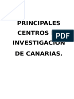 Centros de Investigación