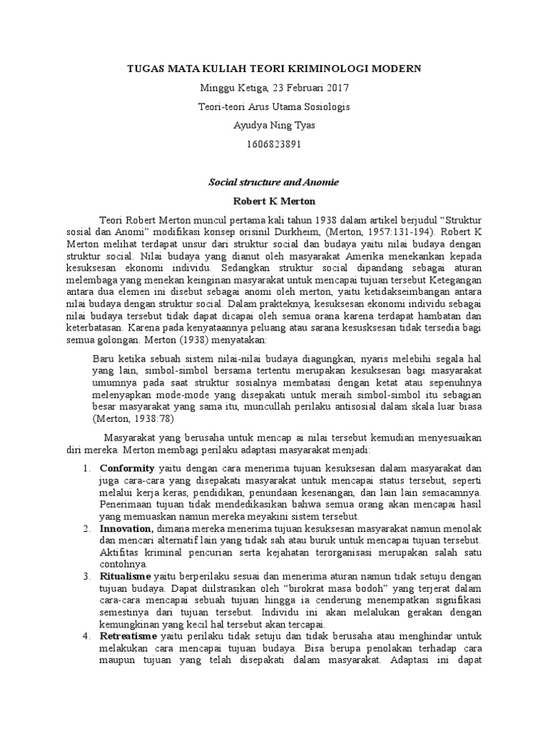 Differential Opportunity Structure PDF