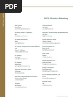 Gvca Members Directory 1484