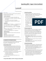 Speaking B2 Unit 2 PDF