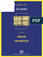 Directrices Tratamiento Tuberculosis Farmacorresistente