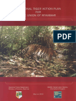A National Tiger Action Plan For The Union of Myanmar