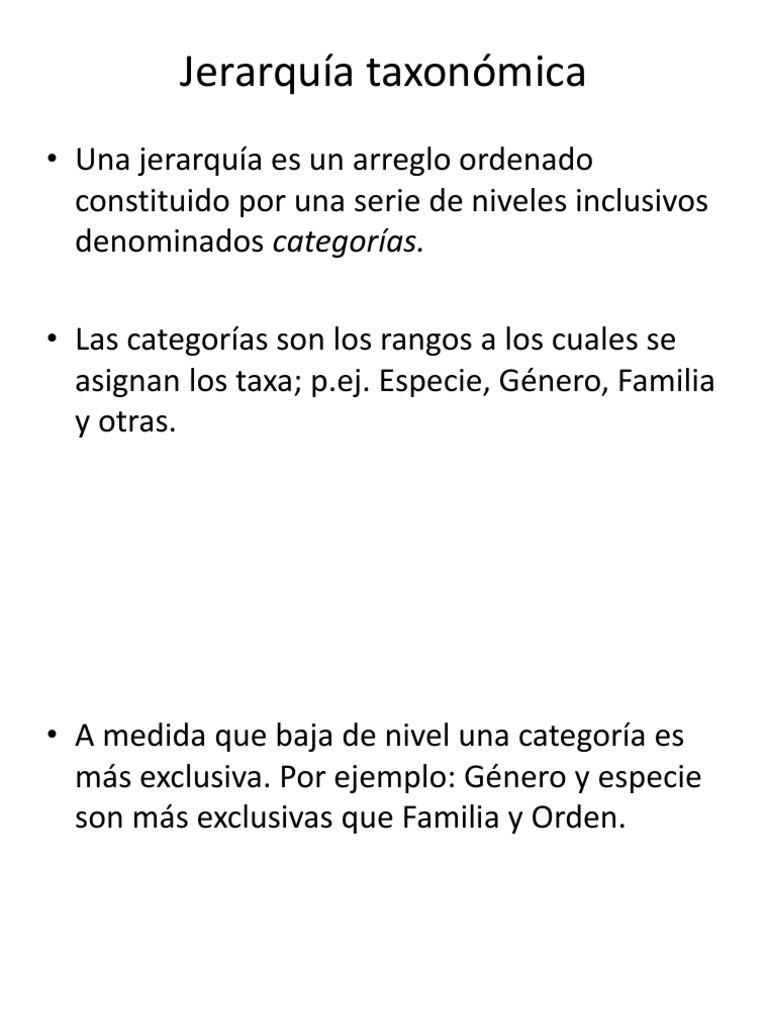 Jerarquía Taxonómica Cultivar Nomenclatura biológica