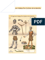 Recortables Quijote