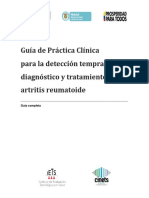 GPC Artritis Reumatoide - Colombia 2014 PDF