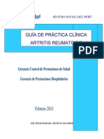 GPC artritis reumatoide - Perú 2011.pdf