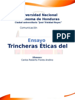 Ensayo Trincheras Del Periodismo