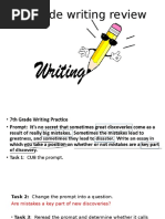 7th GR Fsa Writing Review