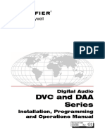Dvc-DAA Inspection Test Operation Manual
