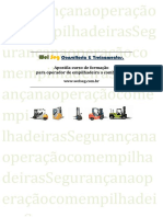 Segurança na operação de empilhadeiras