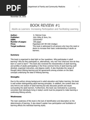 BookReview1.AdultAsLearners