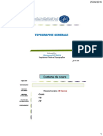 TOPOGRAPHIE GENERALE