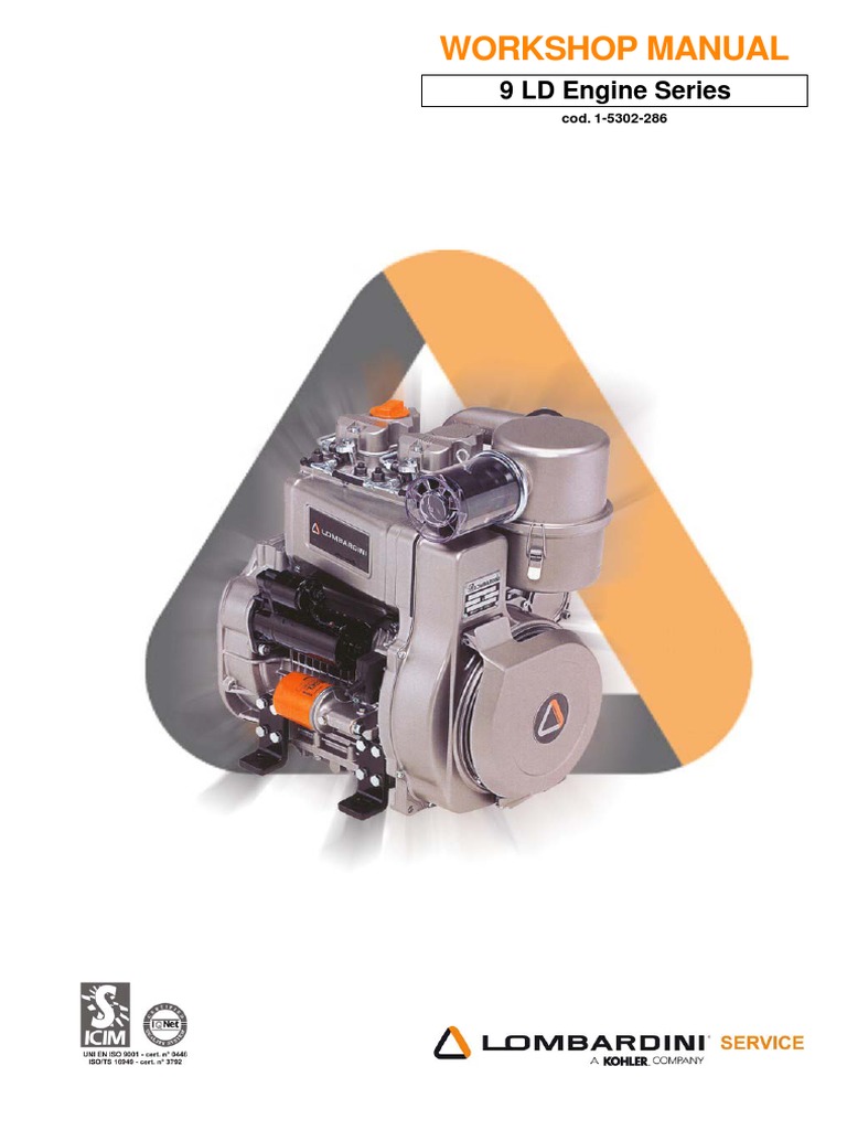 Lombardini 9LD6252 Fuel Injection Pump