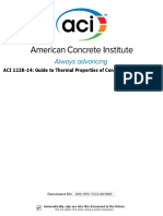ACI 122R-14: Guide To Thermal Properties of Concrete and Masonry Systems