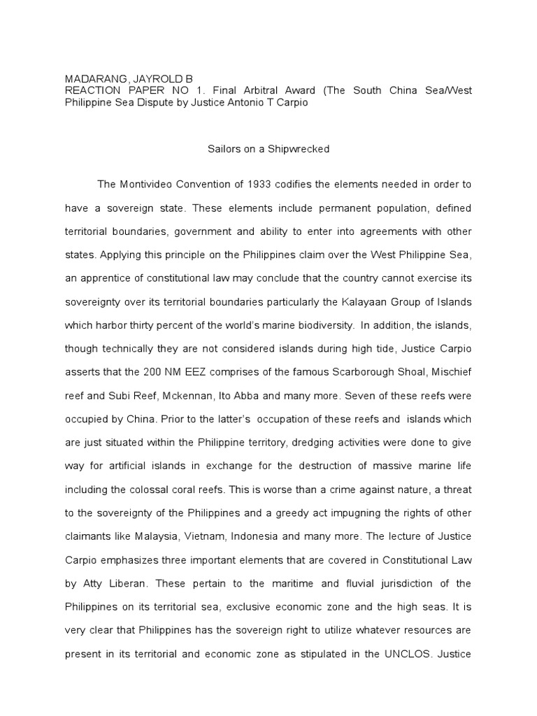 Introduction about west philippine sea image